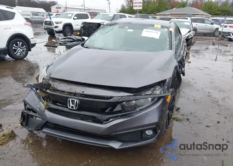 2019 Honda Civic Sport из США, поврежденный, VIN 2HGFC2F82KH513972
